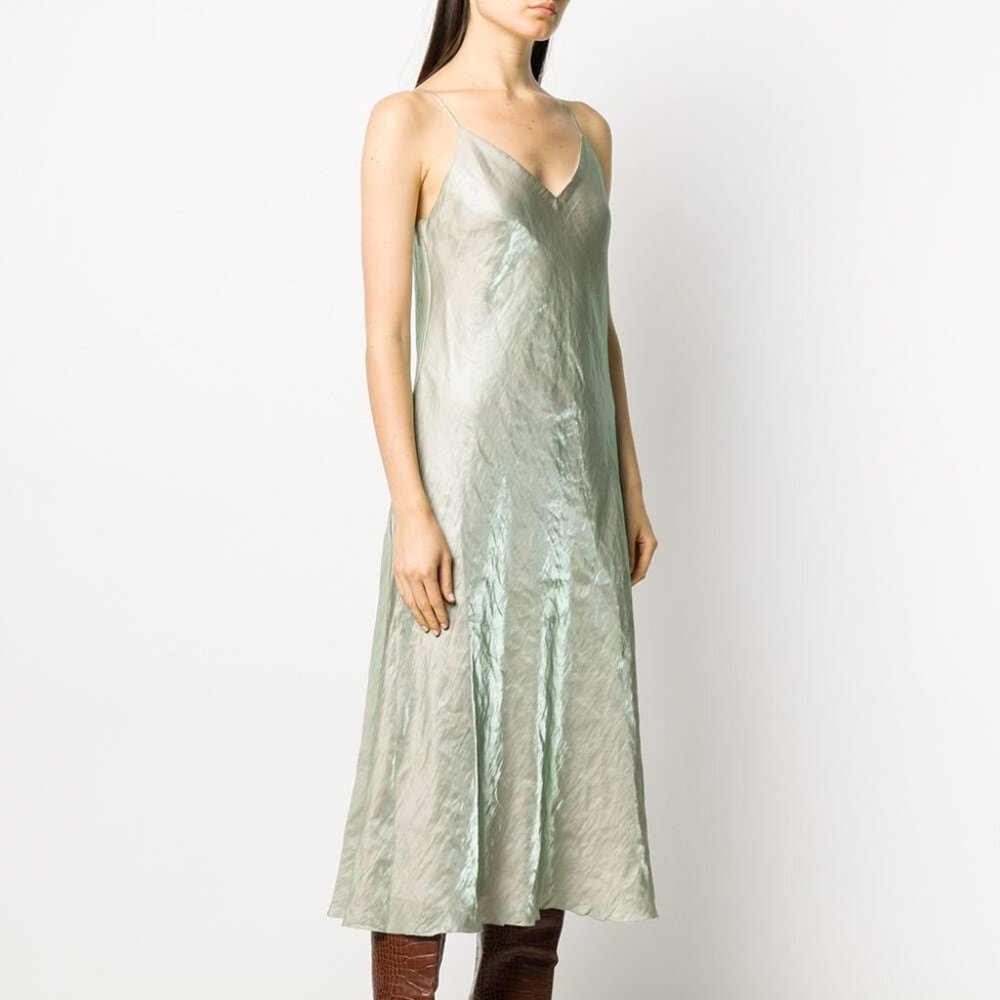 Vince | Iridescent Cami Dress in Glass | XXS